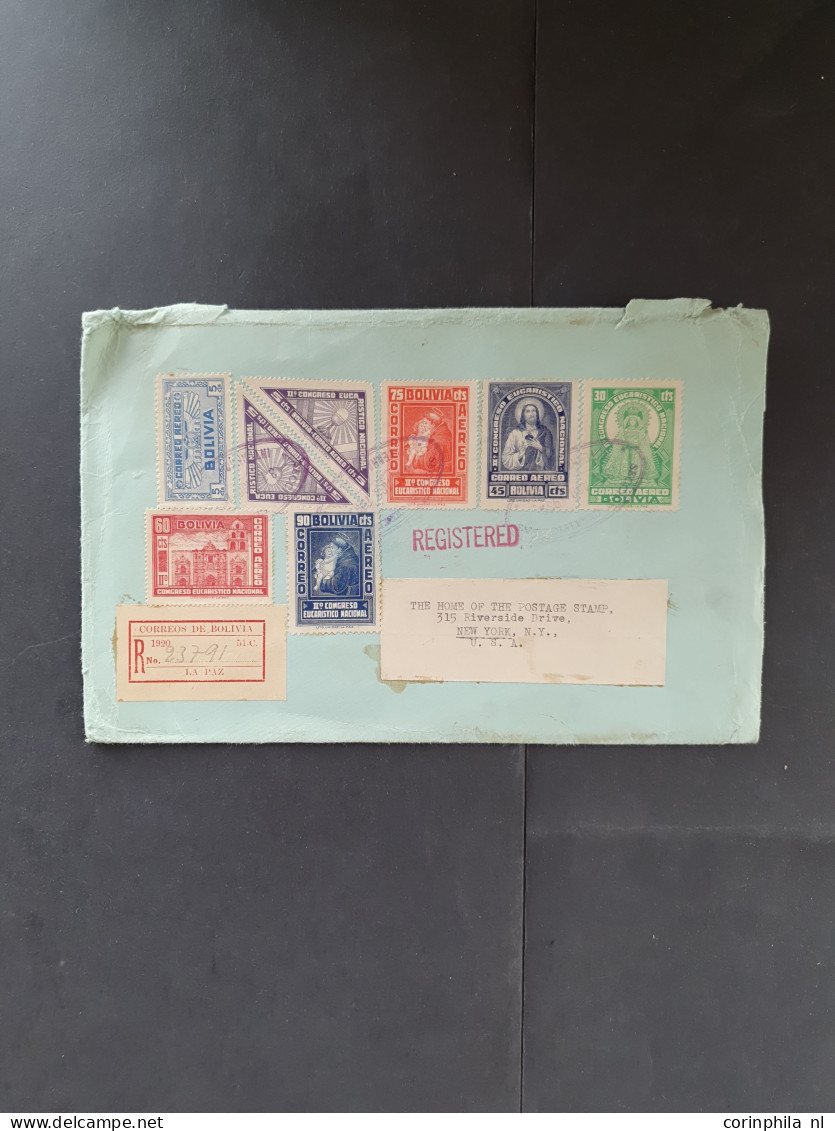 Cover 1872c. onwards collection postal history (approx 200 items) including (registered) airmail covers, postal stationa