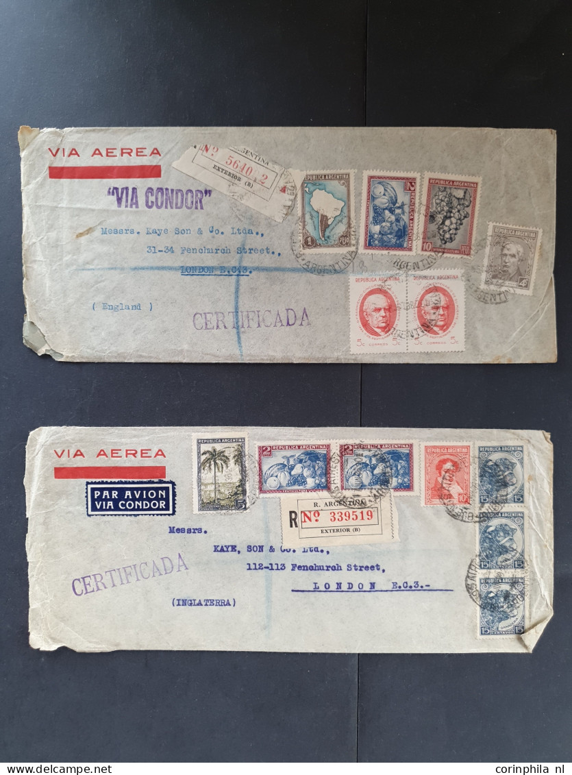 Cover 1872c. onwards collection postal history (approx 200 items) including (registered) airmail covers, postal stationa