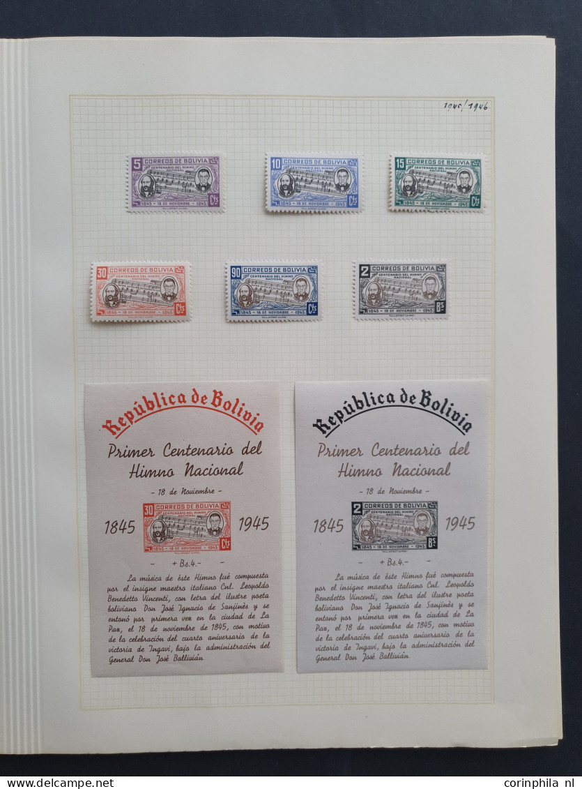 1867-1957, collection used and * with better Airmail sets on album leaves in folder