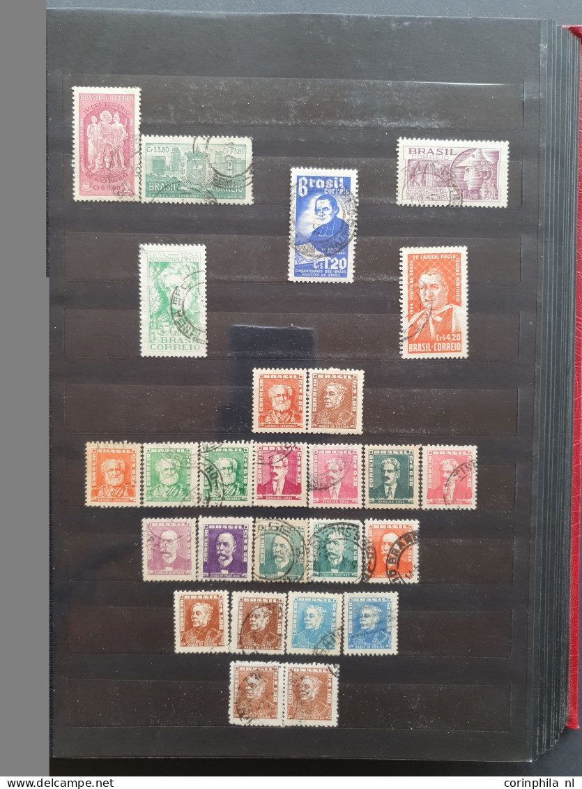 1843-1990 ca., stock mainly used with many classics in 6 stockbooks