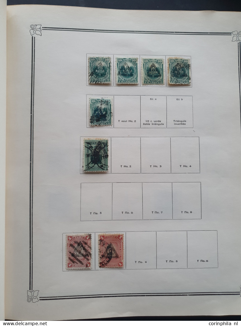 1858-1951, collection mainly used with many better stamps, varieties, Arequipa, Local Post, Chilean Occupation etc. in I