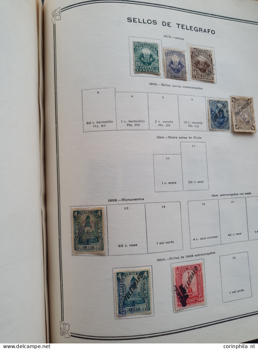 1858-1951, collection mainly used with many better stamps, varieties, Arequipa, Local Post, Chilean Occupation etc. in I