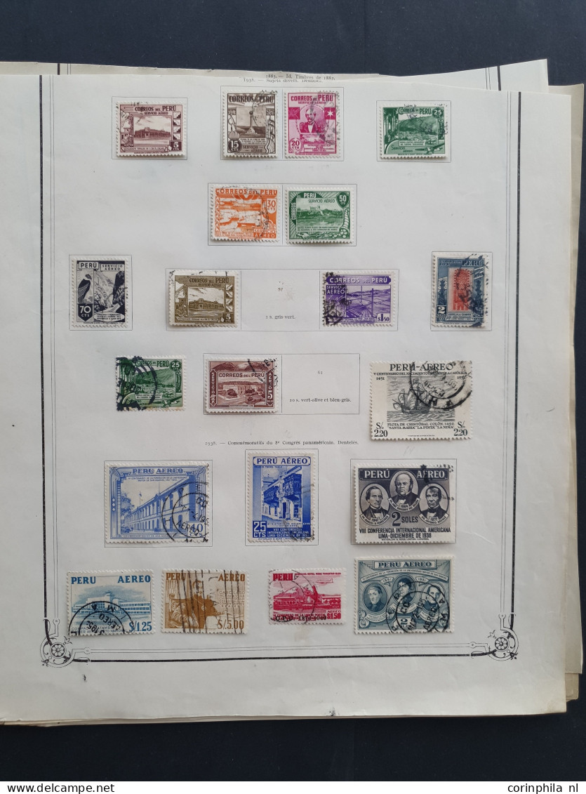 1858-1938, collection used and */** with better material on album leaves in folder