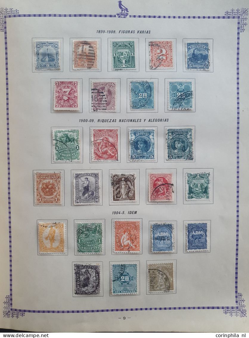 1858-1959, collection used and */** with some better stamps and sets in Sapere album