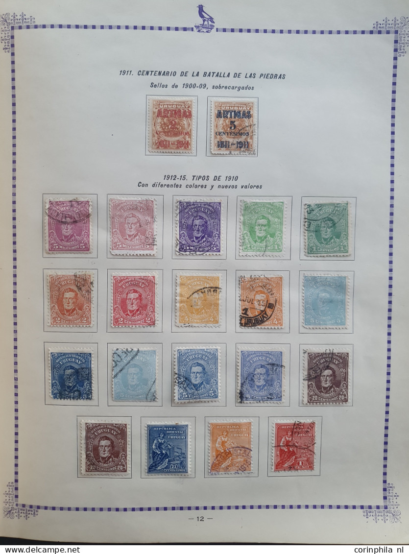 1858-1959, collection used and */** with some better stamps and sets in Sapere album