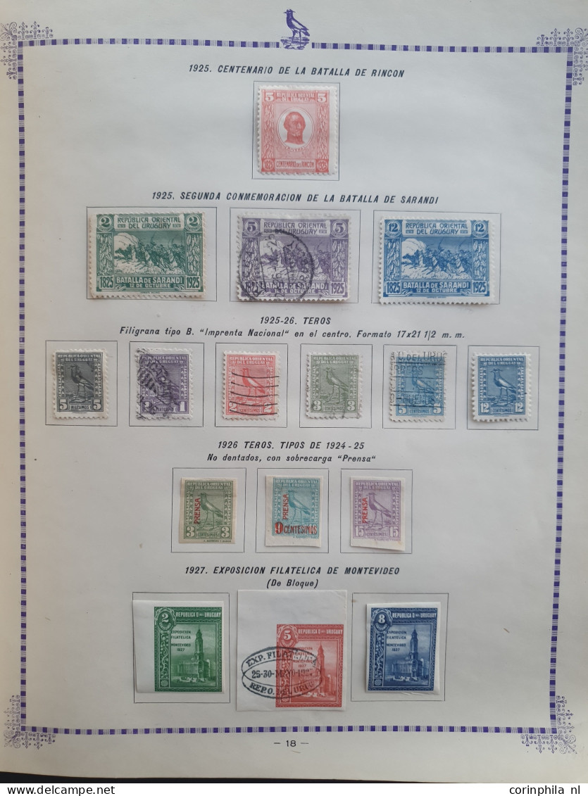 1858-1959, collection used and */** with some better stamps and sets in Sapere album