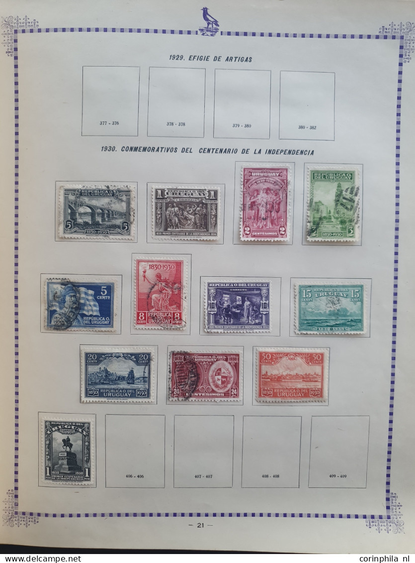 1858-1959, collection used and */** with some better stamps and sets in Sapere album