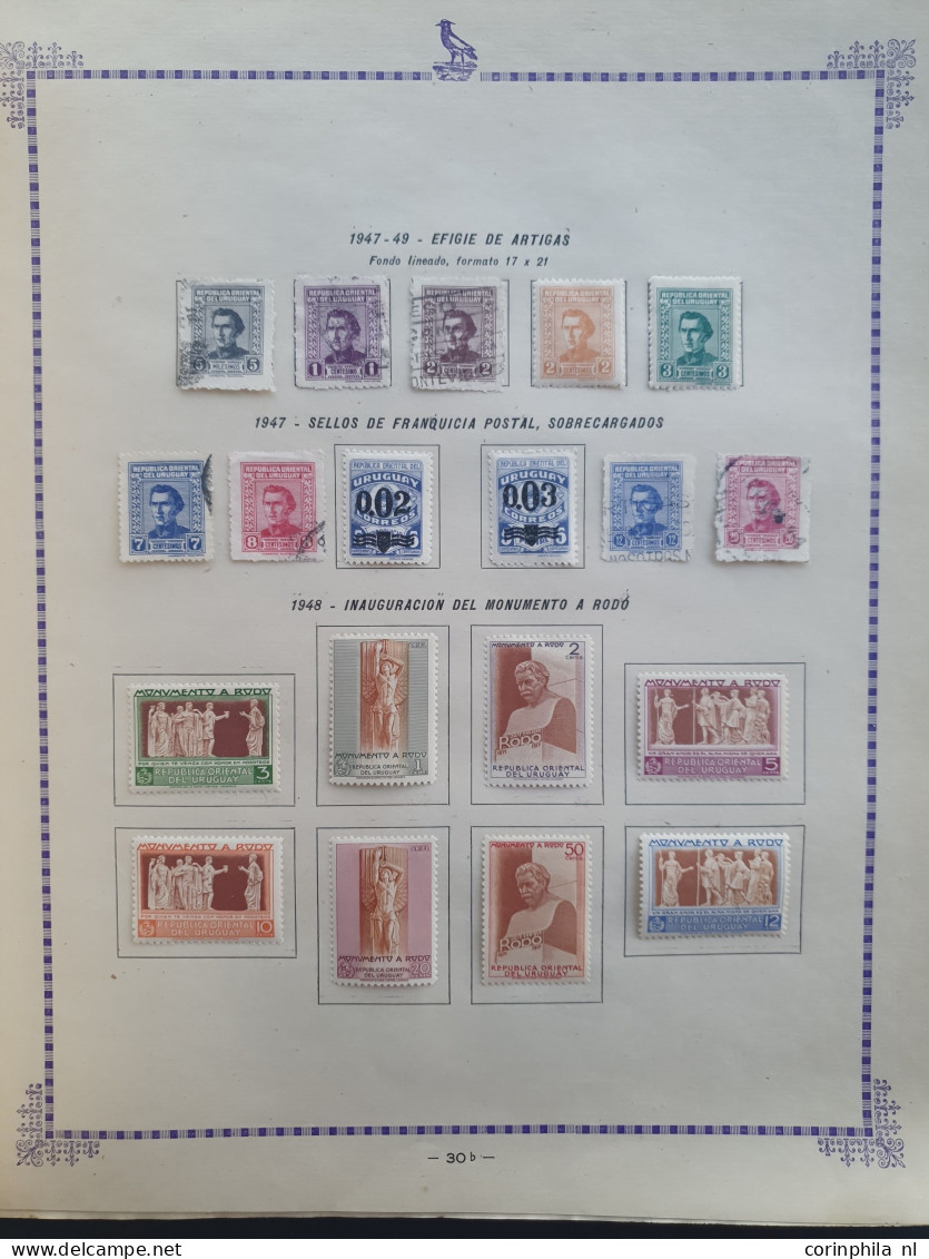 1858-1959, collection used and */** with some better stamps and sets in Sapere album
