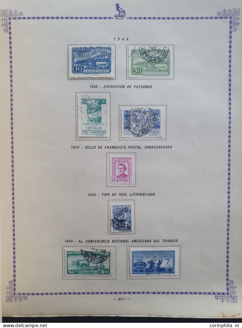 1858-1959, collection used and */** with some better stamps and sets in Sapere album