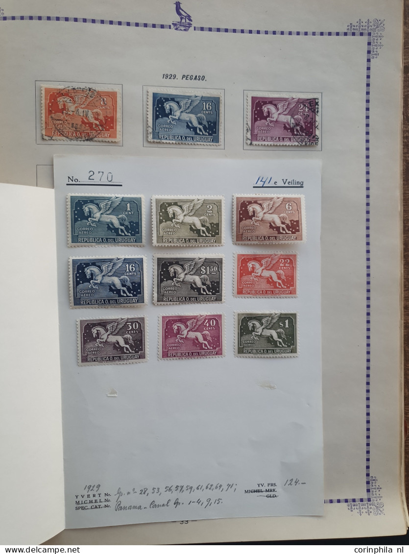 1858-1959, collection used and */** with some better stamps and sets in Sapere album