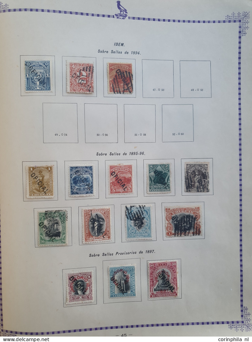 1858-1959, collection used and */** with some better stamps and sets in Sapere album