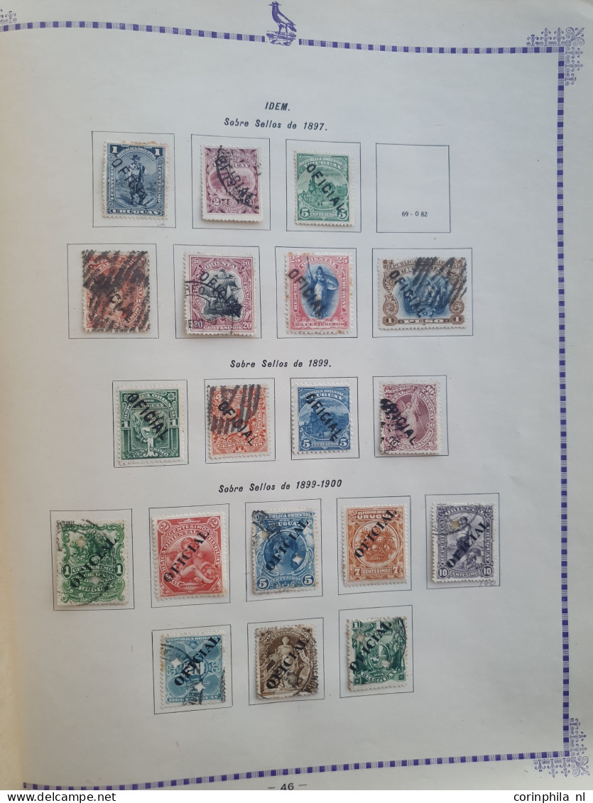 1858-1959, collection used and */** with some better stamps and sets in Sapere album