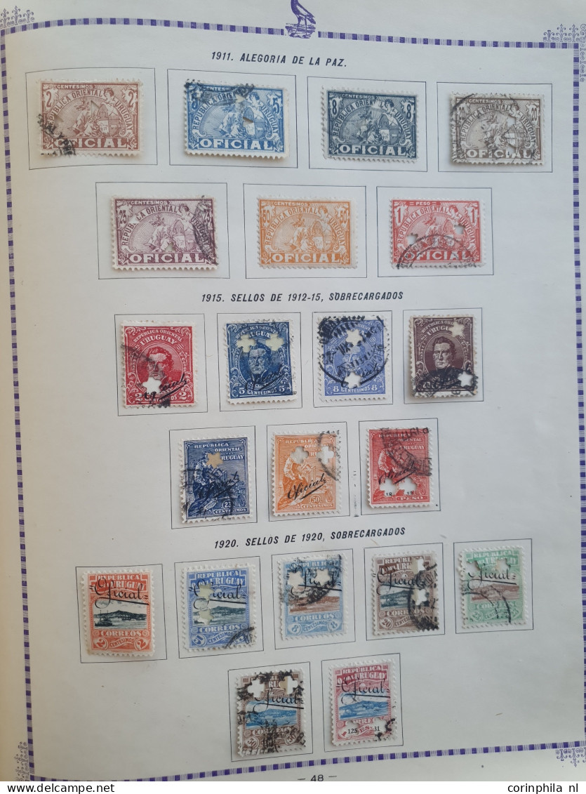 1858-1959, collection used and */** with some better stamps and sets in Sapere album