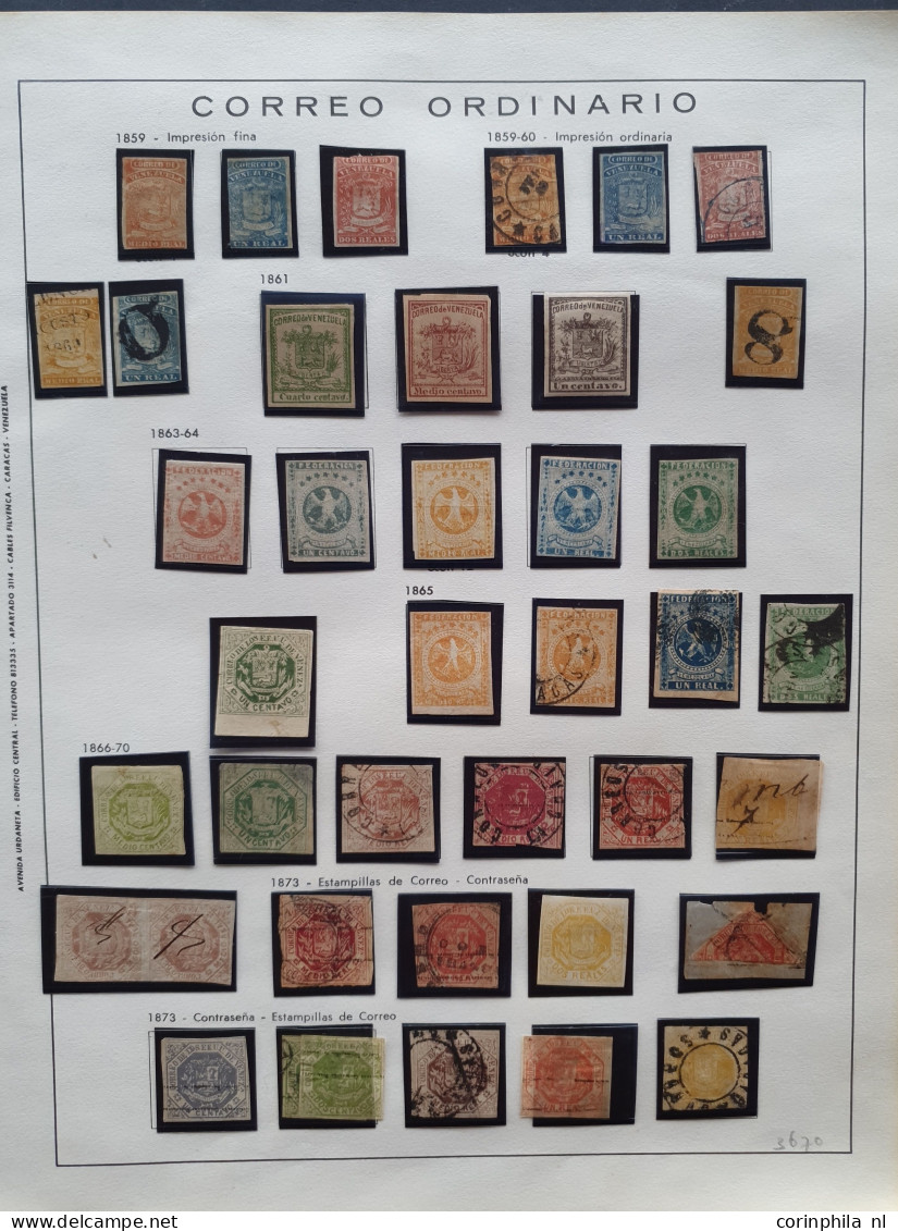 1859-1985, nearly complete collection used and unused with duplicates and pairs in the classic part, Airmail almost comp