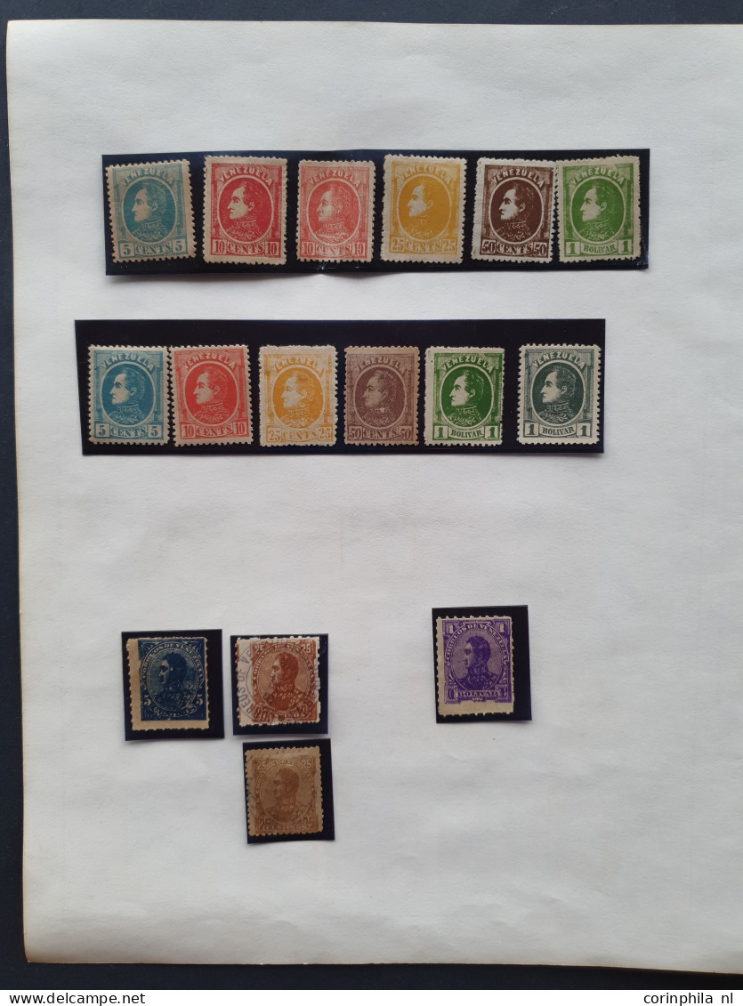 1859-1985, nearly complete collection used and unused with duplicates and pairs in the classic part, Airmail almost comp