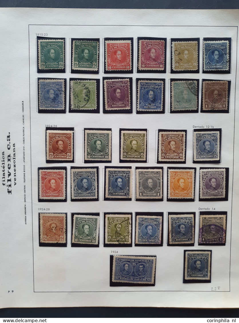 1859-1985, nearly complete collection used and unused with duplicates and pairs in the classic part, Airmail almost comp