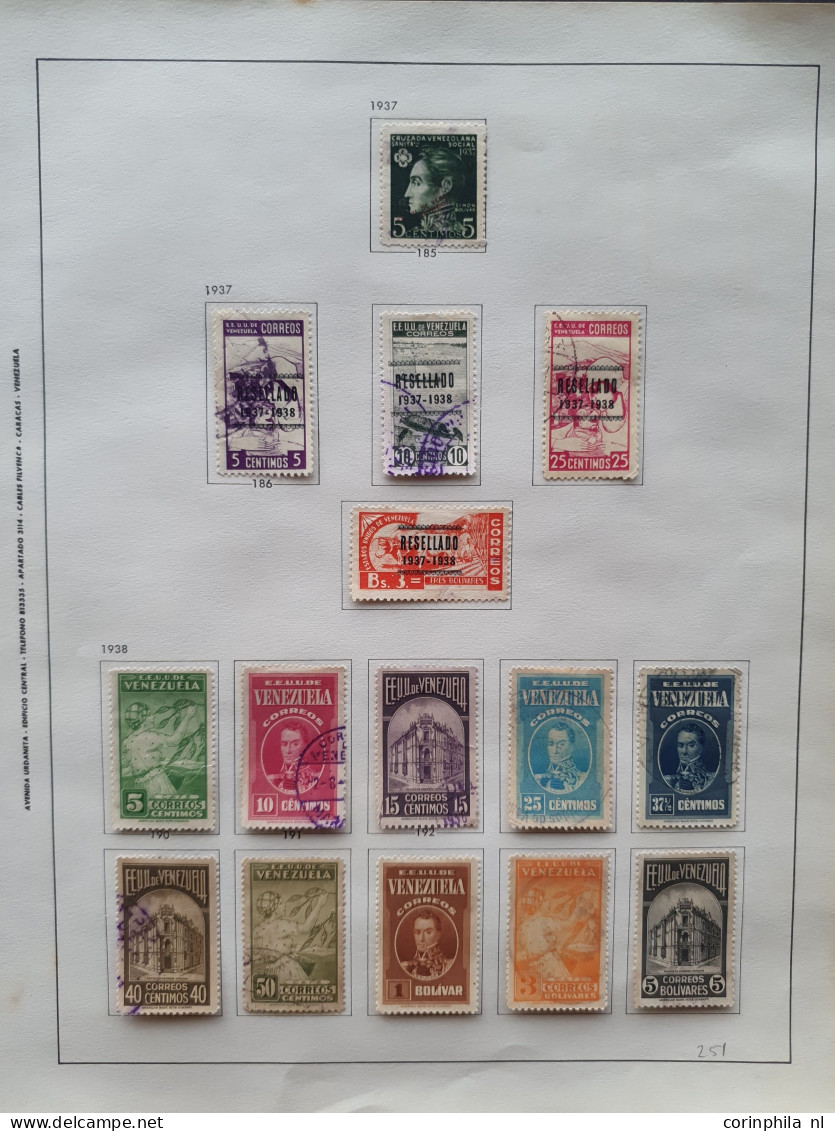 1859-1985, nearly complete collection used and unused with duplicates and pairs in the classic part, Airmail almost comp