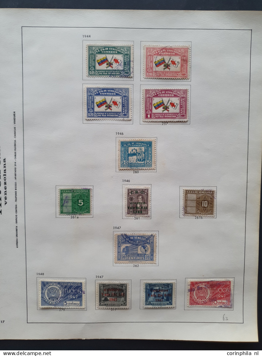 1859-1985, nearly complete collection used and unused with duplicates and pairs in the classic part, Airmail almost comp