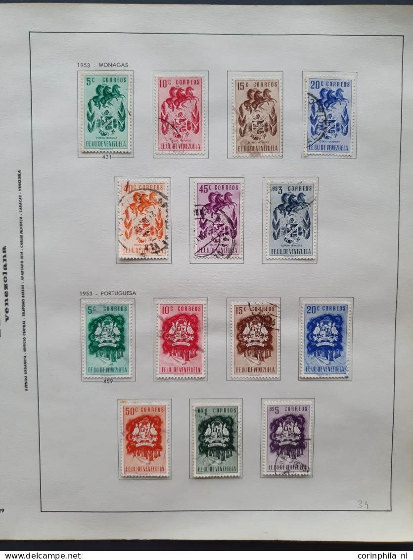 1859-1985, nearly complete collection used and unused with duplicates and pairs in the classic part, Airmail almost comp