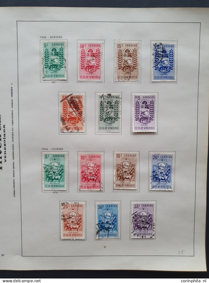 1859-1985, nearly complete collection used and unused with duplicates and pairs in the classic part, Airmail almost comp