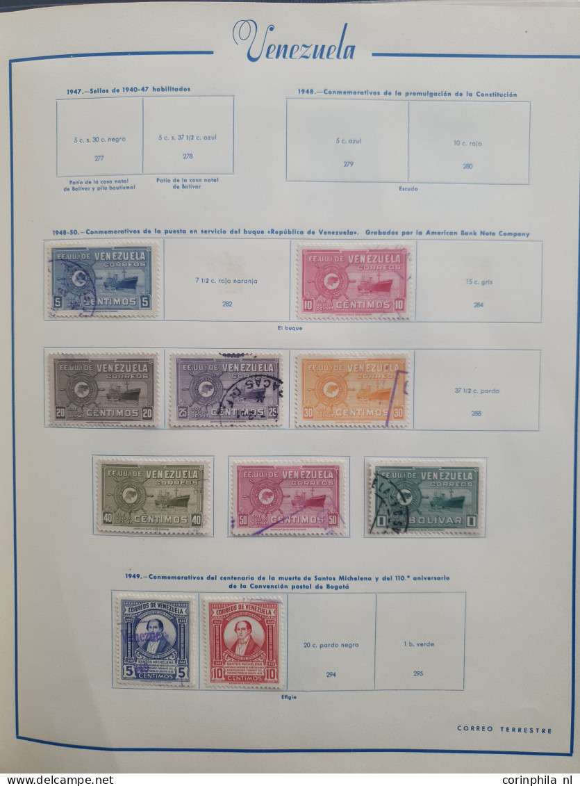 1859-1960, Collection Used And */** With Better Sets In Album - Venezuela