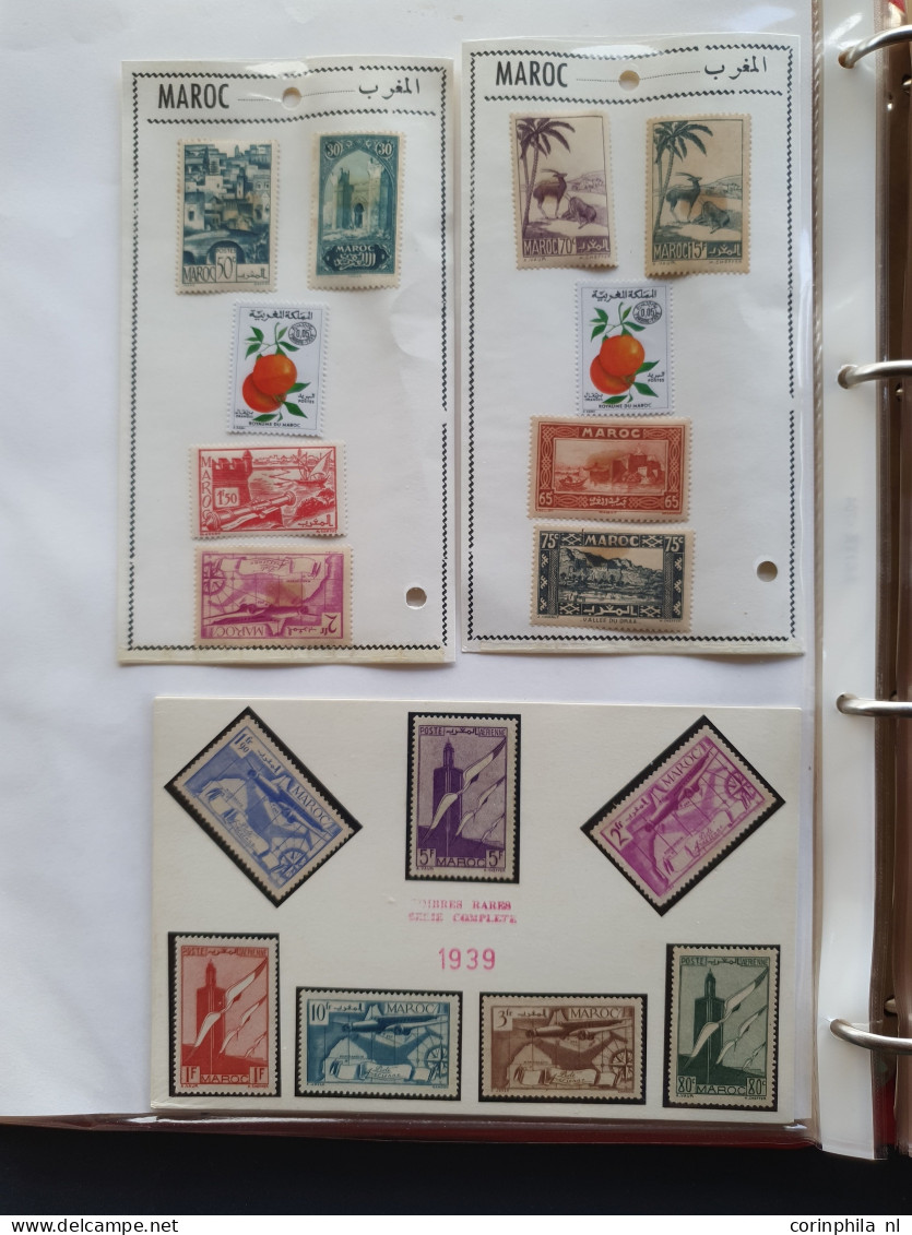 1913/1970c. including local issues, Empire and some better Republic sets on stockbook pages in folder