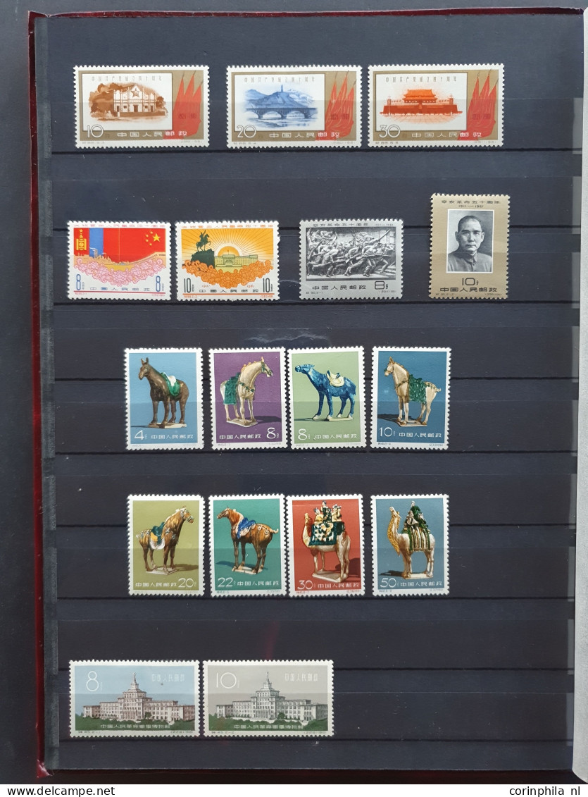 1961/1987 almost complete (*)/* collection with many better sets and miniature sheets e.g. Goldfishes, Table tennis souv