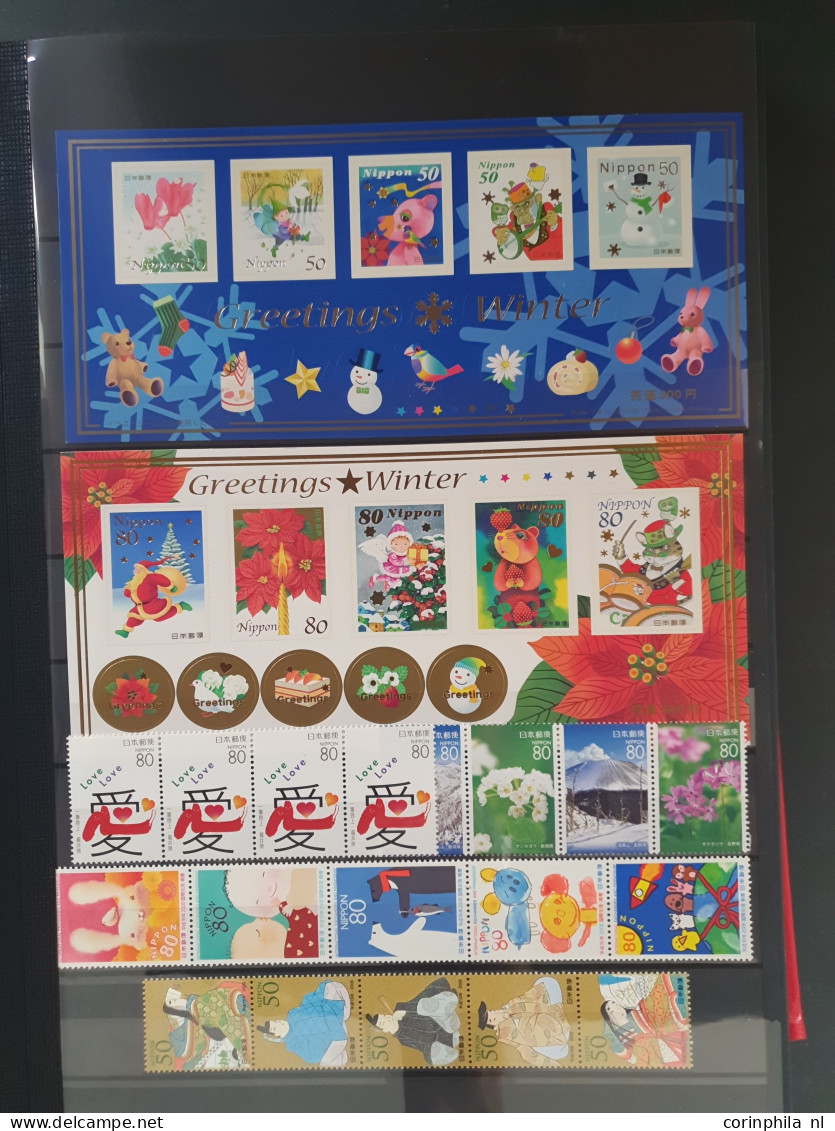 2002/2010 collection mostly ** with many miniature sheets, high face value! in stockbook