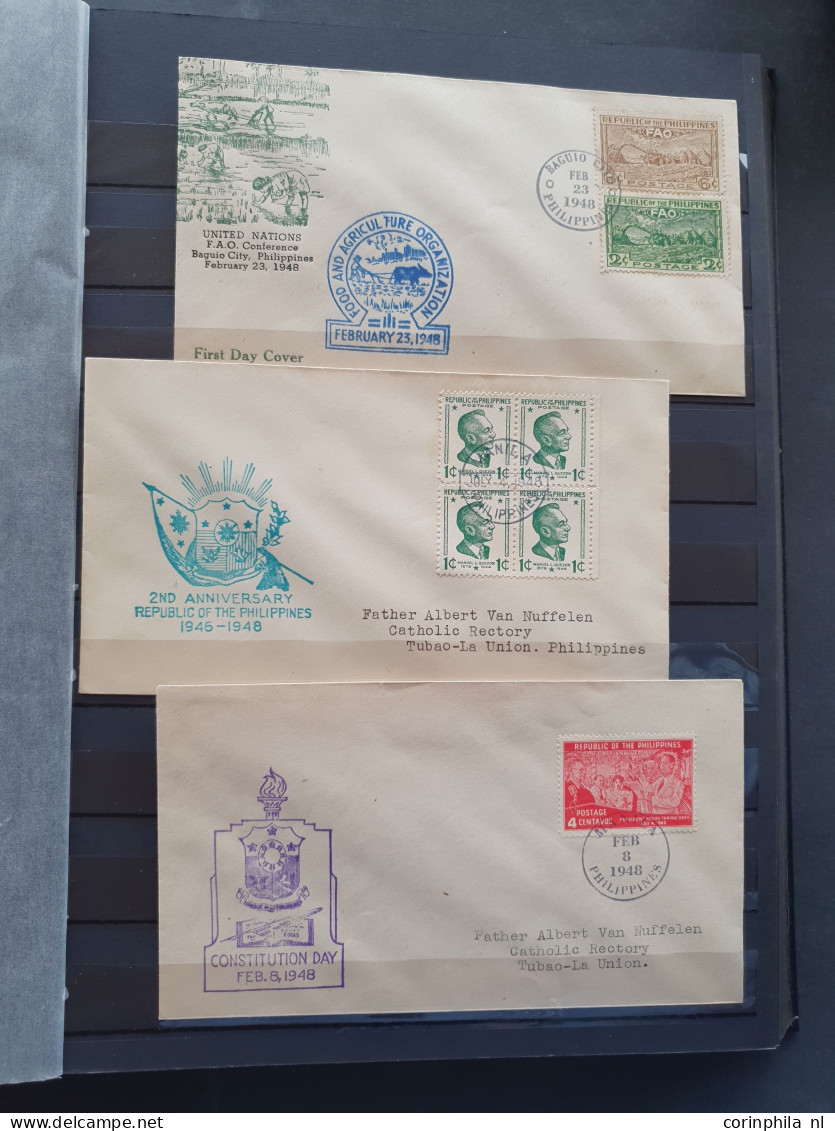 1947/2006 Collection Used And */** With Imperfs, Miniature Sheets, Fdc's Etc. In 2 Stockbooks - Philippines