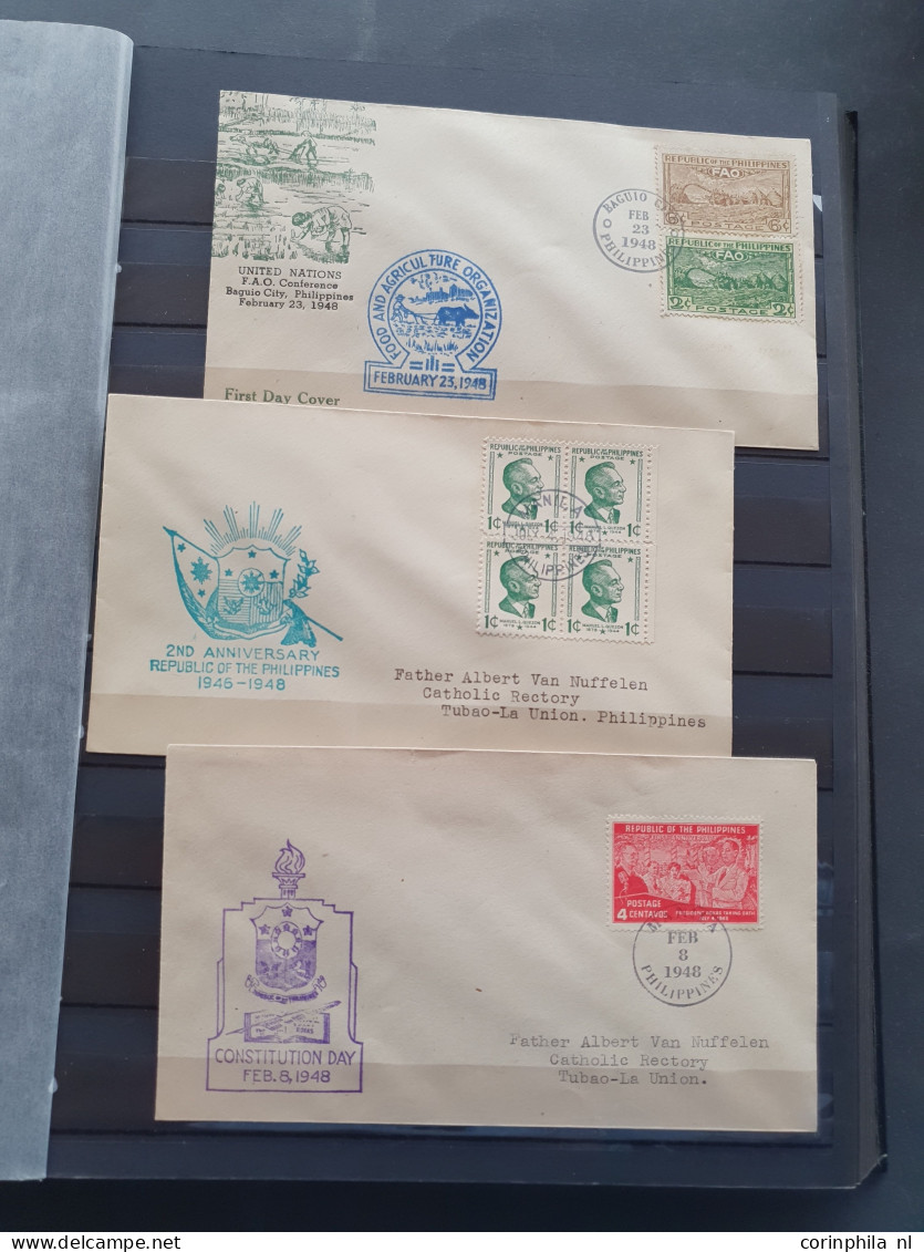 1947/2006 Collection Used And */** With Imperfs, Miniature Sheets, Fdc's Etc. In 2 Stockbooks - Philippines