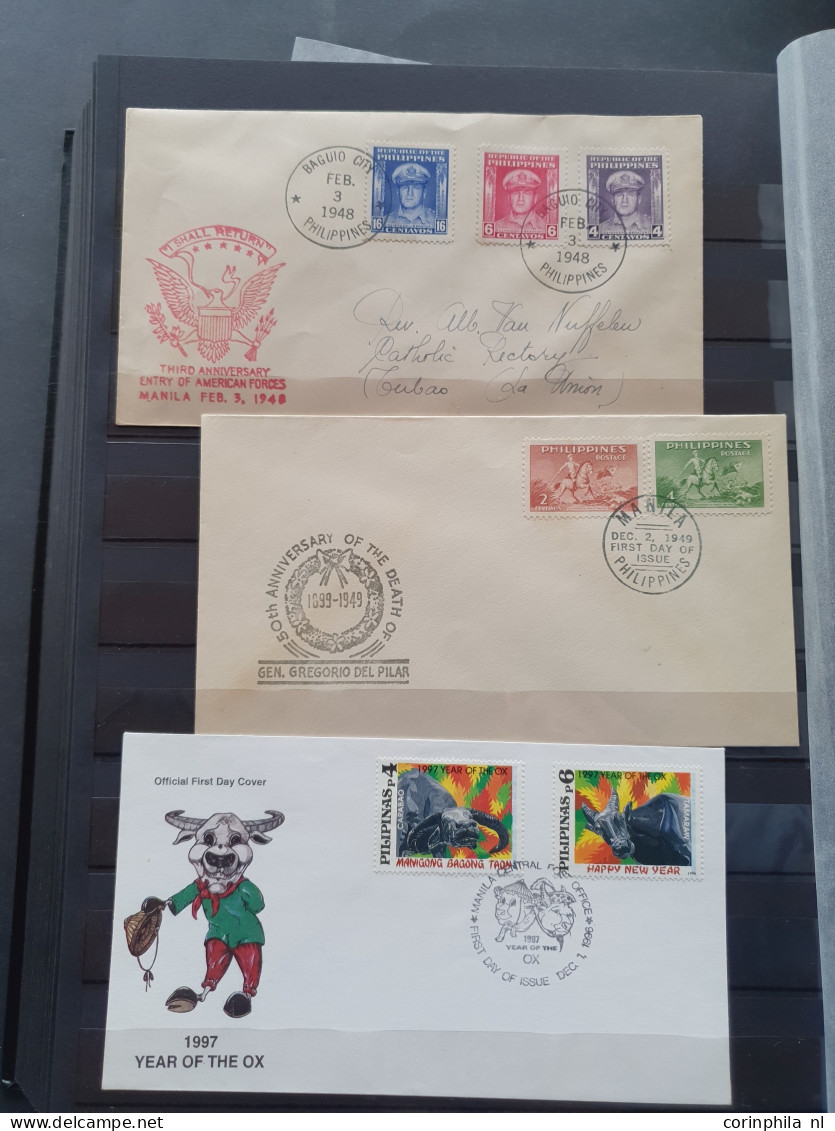 1947/2006 collection used and */** with imperfs, miniature sheets, fdc's etc. in 2 stockbooks