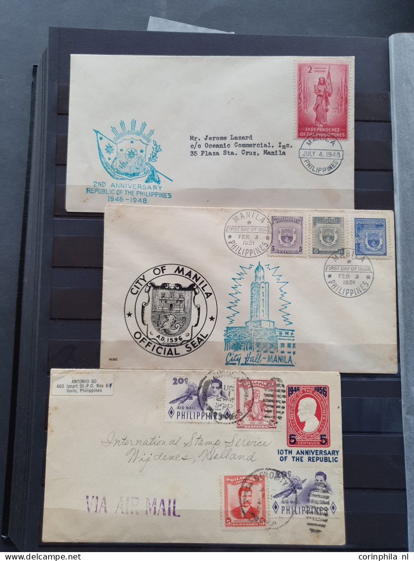 1947/2006 collection used and */** with imperfs, miniature sheets, fdc's etc. in 2 stockbooks