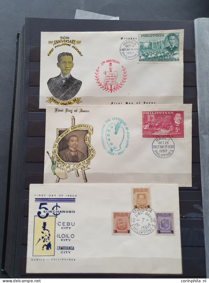 1947/2006 collection used and */** with imperfs, miniature sheets, fdc's etc. in 2 stockbooks