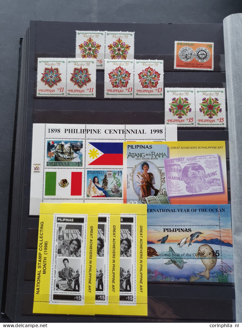 1947/2006 collection used and */** with imperfs, miniature sheets, fdc's etc. in 2 stockbooks