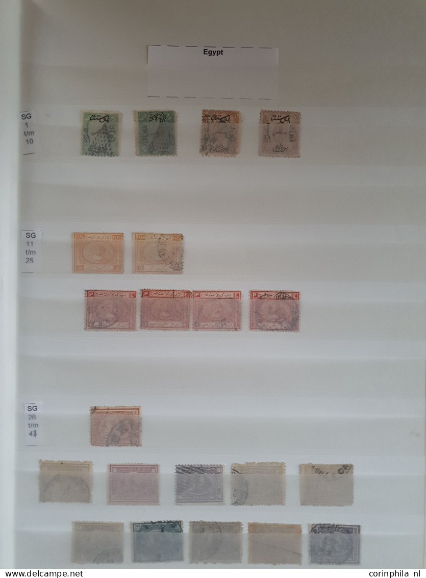 1866 onwards collection including Iraq, Persia (incl. 1930 airmail set *), Saudi Arabia (incl. proof and Hejaz railway r