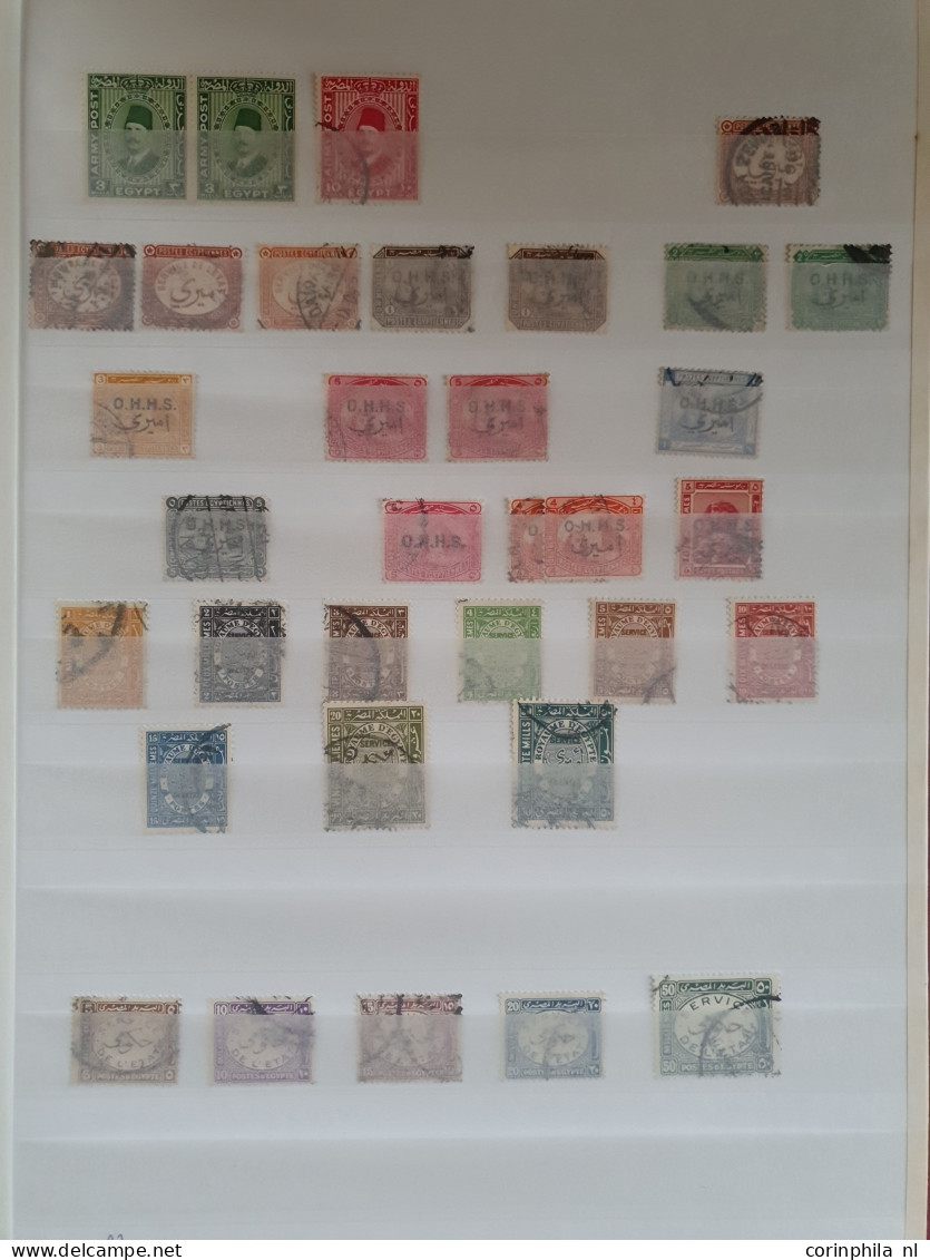 1866 onwards collection including Iraq, Persia (incl. 1930 airmail set *), Saudi Arabia (incl. proof and Hejaz railway r