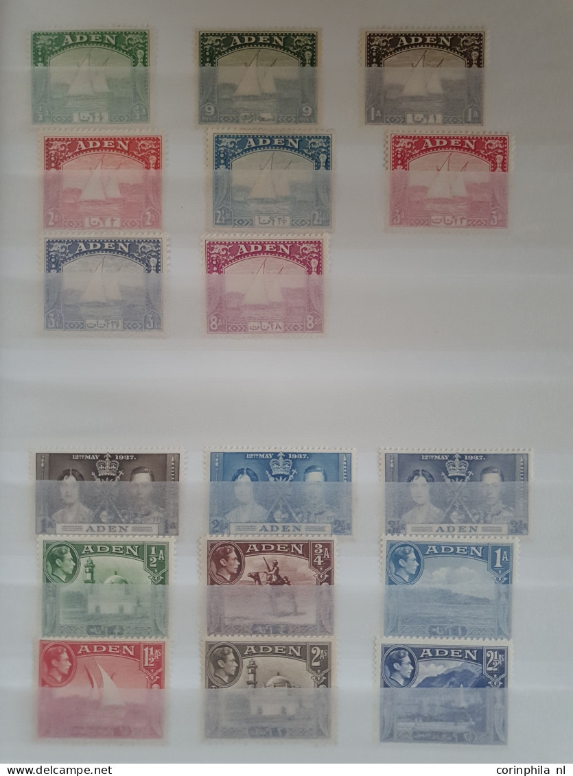 1866 onwards collection including Iraq, Persia (incl. 1930 airmail set *), Saudi Arabia (incl. proof and Hejaz railway r