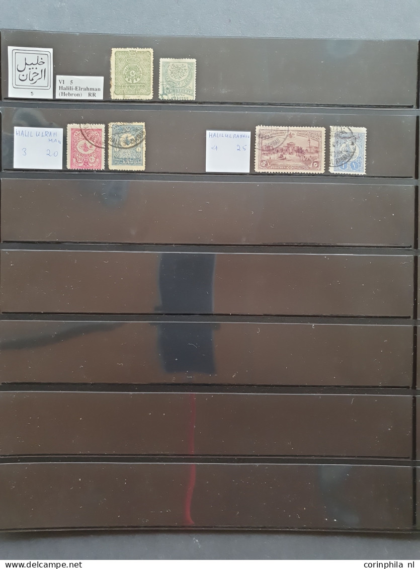 1880c. Onwards Postmark Collection On Turkish, Austrian, German And Russian Stamps Including Postal History (59 Ex.)  - Autres & Non Classés