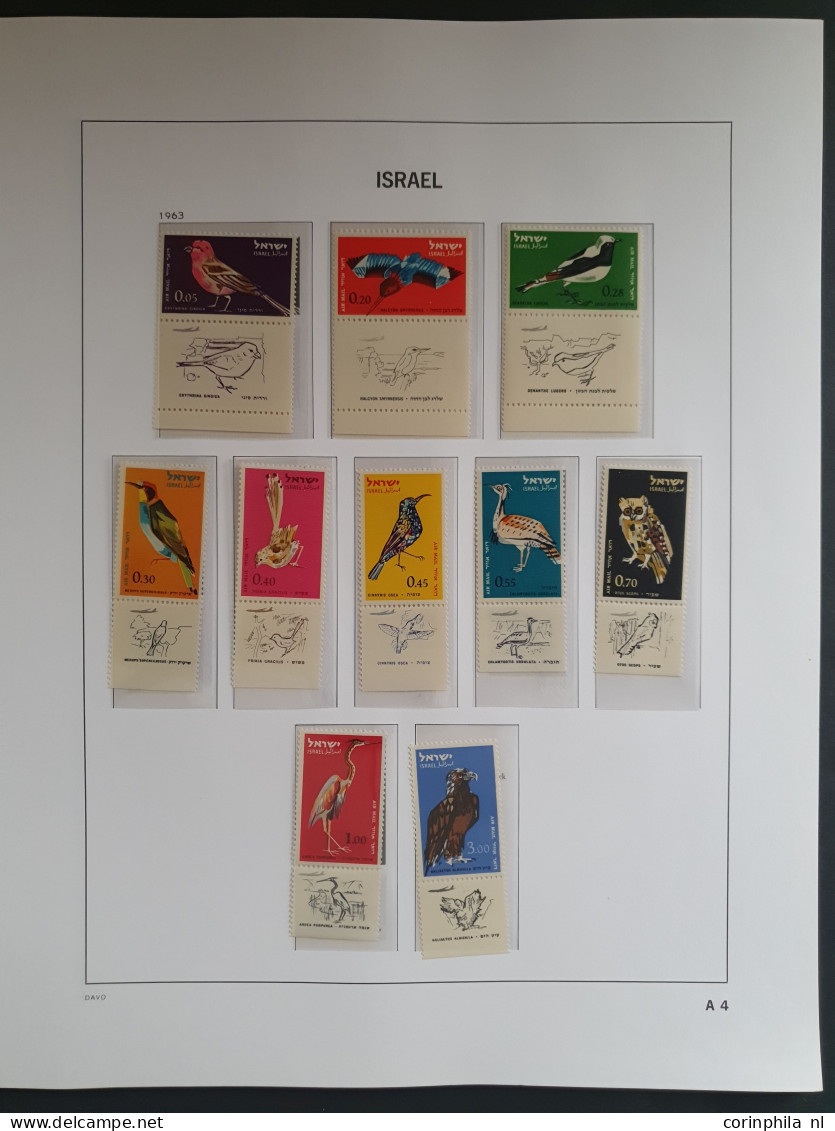 1948-1964, collection ** with a.o. New Year, Insignia,, Negev Camel, Menora, Anti Hunger sheet, Airmail (Birds) etc. in 