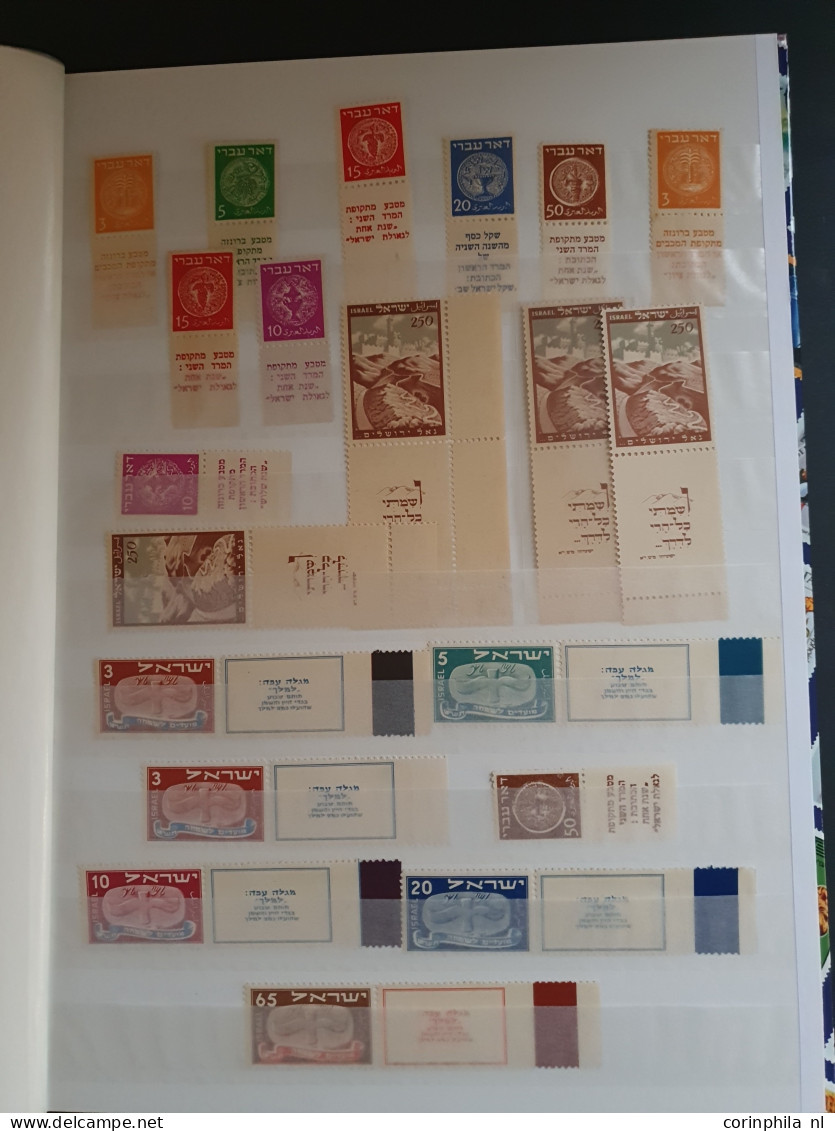 1948-1956, Stock ** With Better Material A.o. New Year, Independence, Negev Camel Etc. In Stockbook - Autres & Non Classés