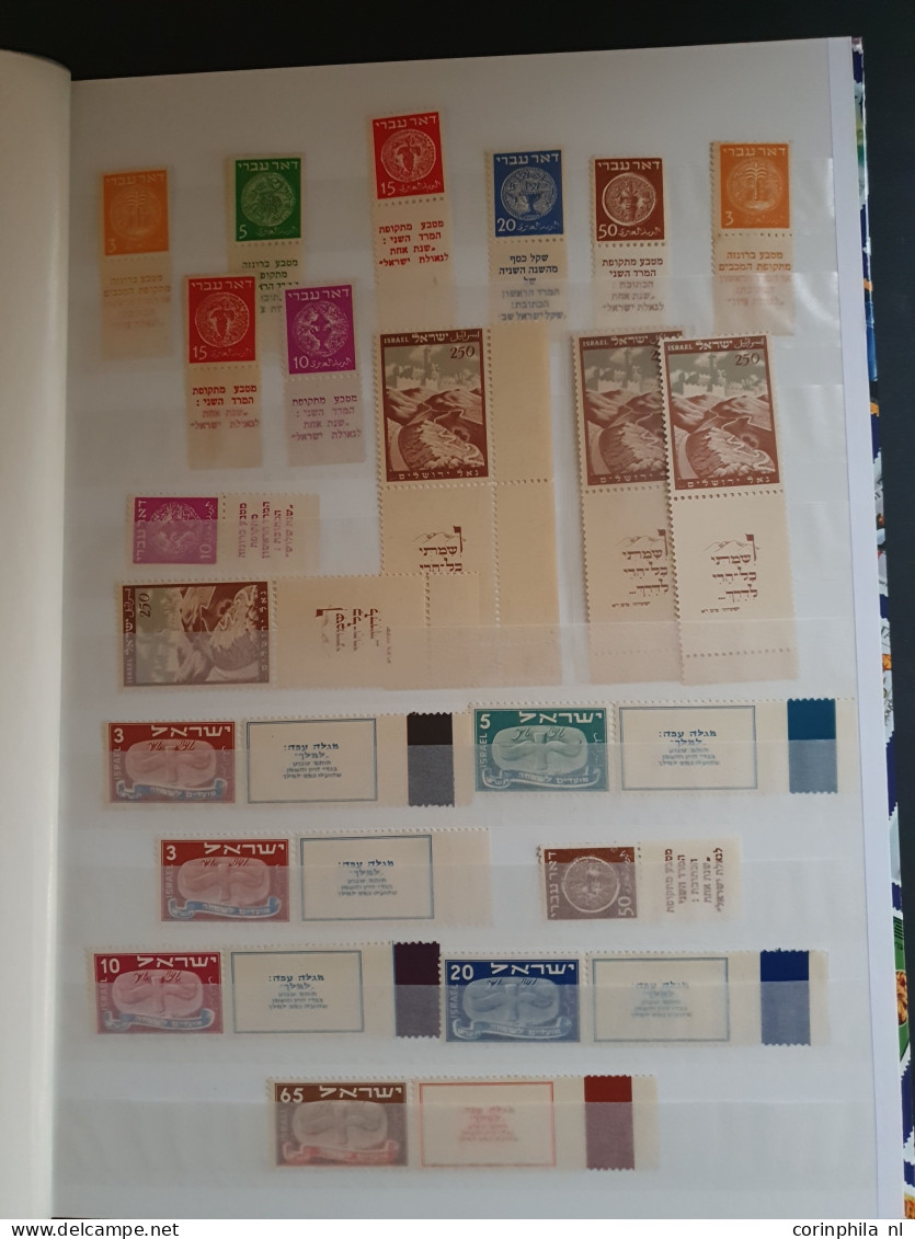 1948-1956, Stock ** With Better Material A.o. New Year, Independence, Negev Camel Etc. In Stockbook - Other & Unclassified