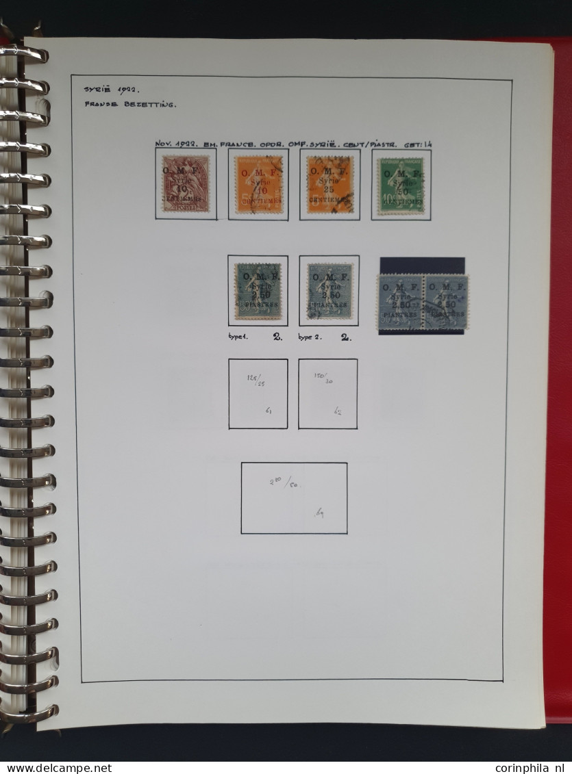 1920-1987, collection used and * with better sets and stamps in 2 ringbinders