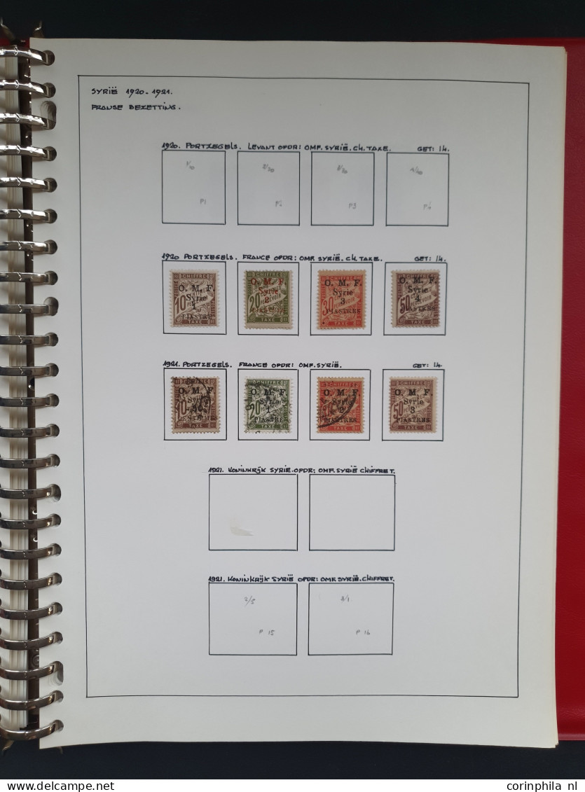 1920-1987, collection used and * with better sets and stamps in 2 ringbinders