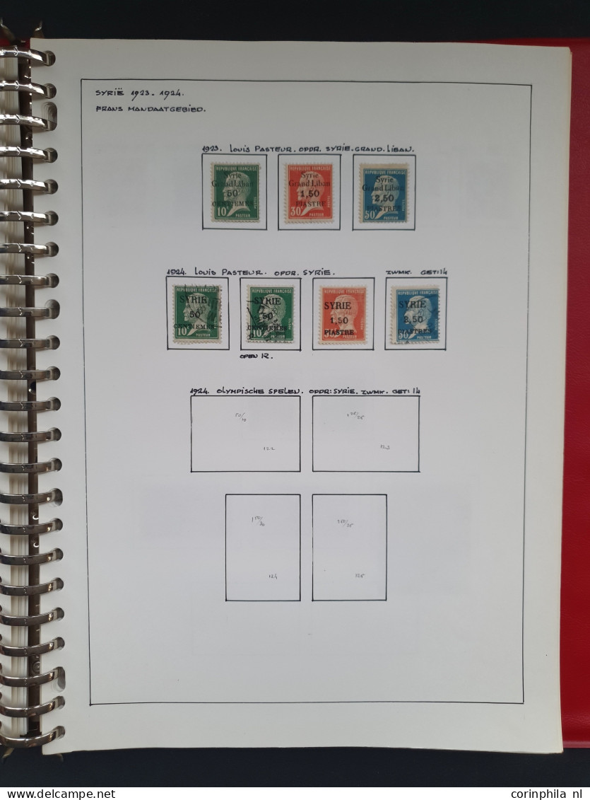 1920-1987, collection used and * with better sets and stamps in 2 ringbinders