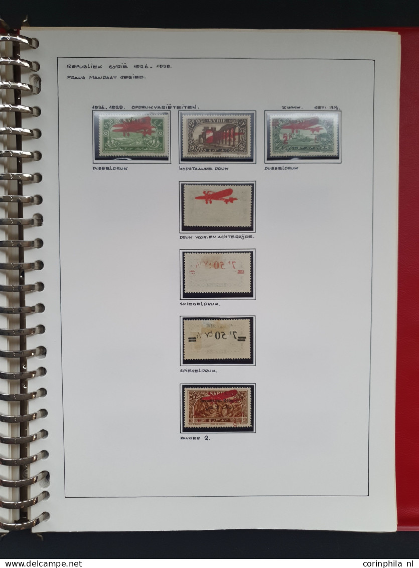 1920-1987, collection used and * with better sets and stamps in 2 ringbinders