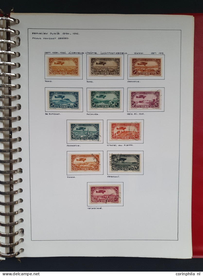 1920-1987, collection used and * with better sets and stamps in 2 ringbinders