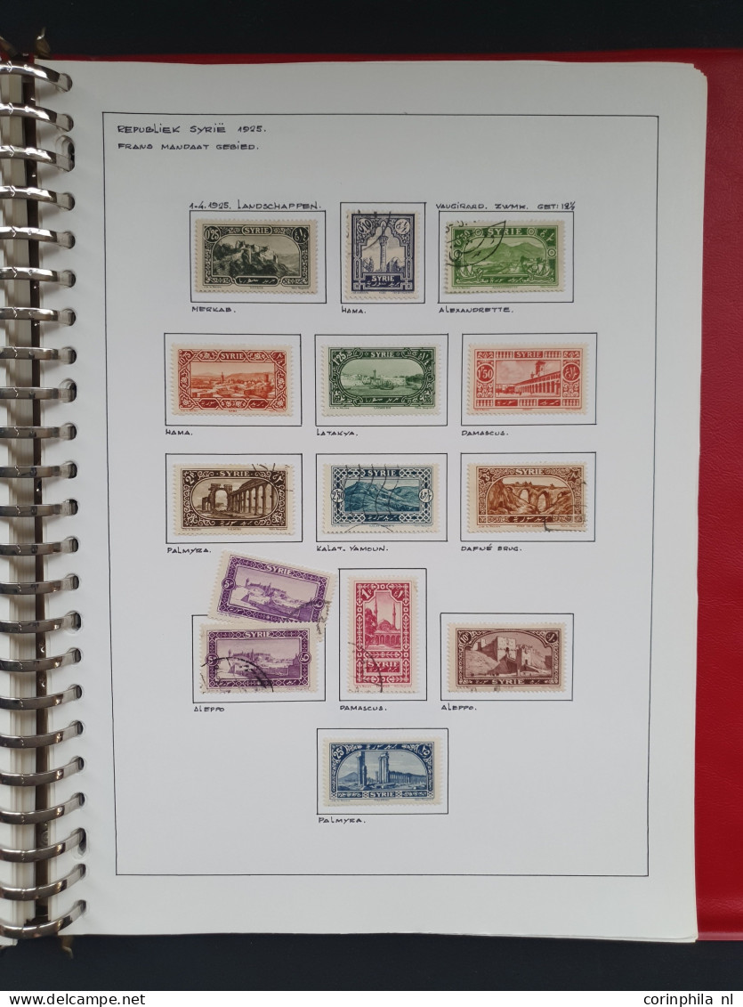 1920-1987, collection used and * with better sets and stamps in 2 ringbinders