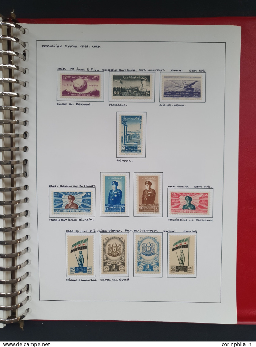 1920-1987, collection used and * with better sets and stamps in 2 ringbinders