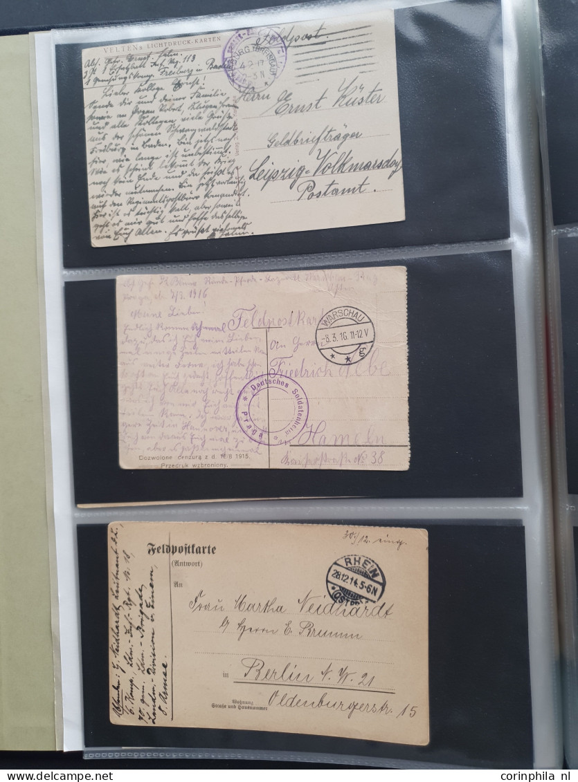 Cover , Airmail 1800-1960c. accumulation of covers/postcards (over 1600 items) including better frankings, Netherlands a