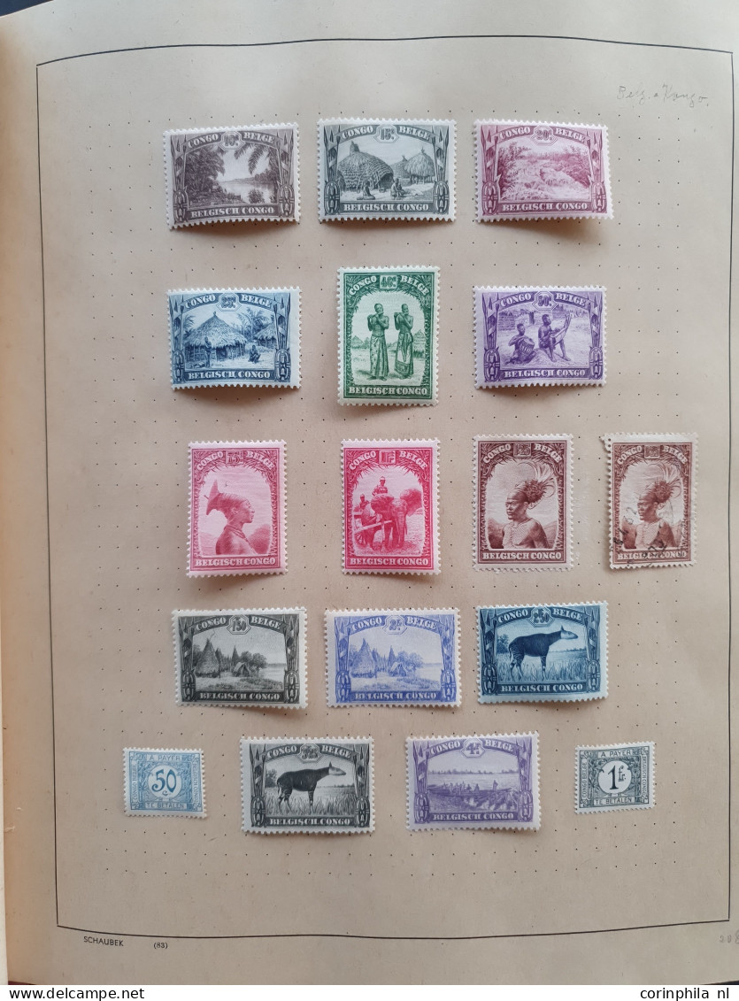 1870c.-1945c. Worldcollection Used And * With Better Items Including French Colonies, Italian Colonies, Asia, USA Etc. I - Collections (en Albums)